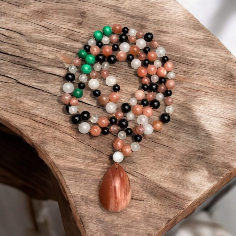 🌞 Mala Rayonnement & Transformation – « Cœur Rayonnant » 🌞