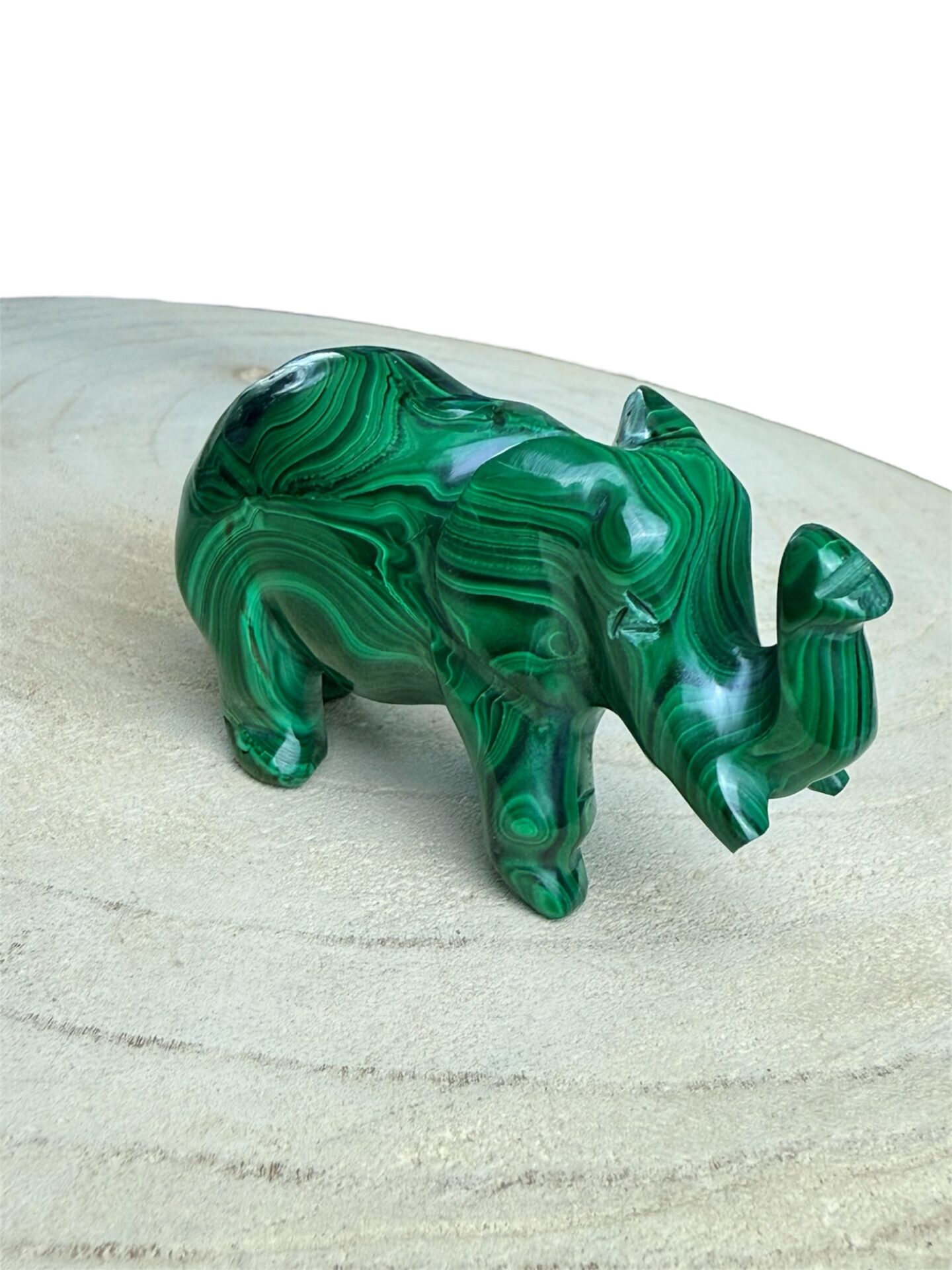 Éléphant en Malachite n°1 – Image 2