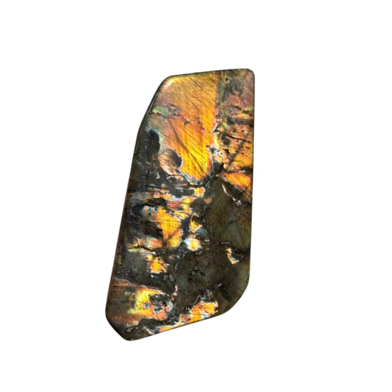 Forme Libre en Labradorite Feu – N°107 – 903 g
