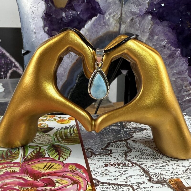 💙 Pendentif Larimar AAA – N°452